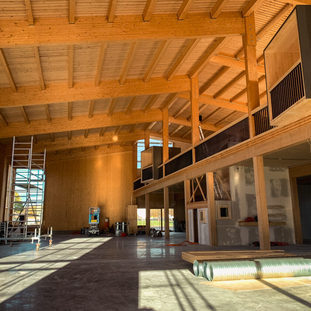Nachhaltiger Holzbau mit energieeffizienter Holzfaser-WDVS
